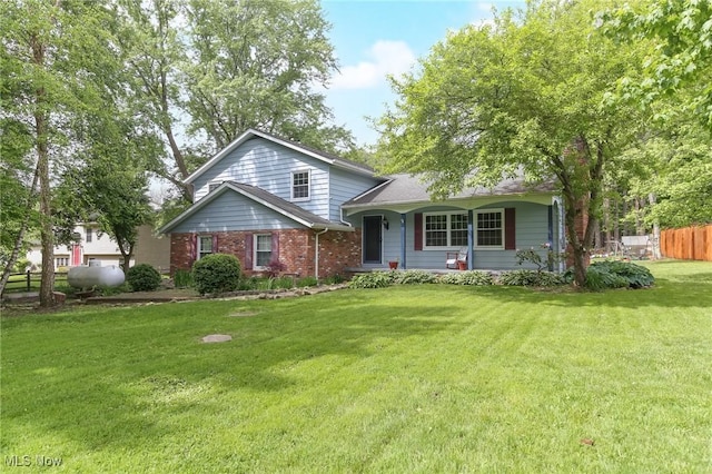 12274 Kile Rd, Chardon, OH 44024 - tri-level home with brick siding and covered porch