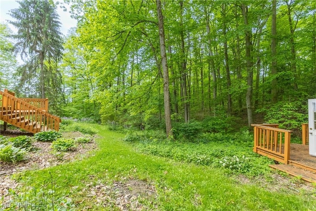 17444 Old State Rd, Middlefield, OH 44062 - view of yard with stairway