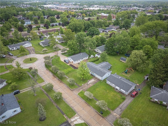380 Longview Rd, Medina, OH 44256 - aerial view of property and surrounding area with nearby suburban area