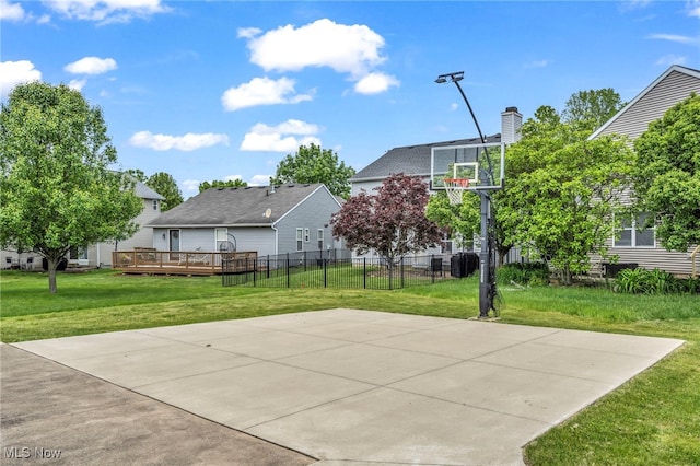 2300 Canterbury Cir, Akron, OH 44319 - view of sport court with basketball court