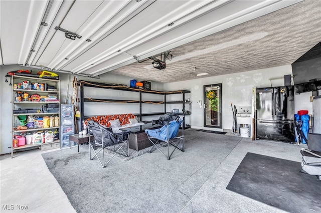 2300 Canterbury Cir, Akron, OH 44319 - garage featuring a garage door opener