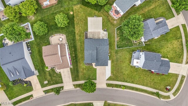 2300 Canterbury Cir, Akron, OH 44319 - aerial perspective of suburban area