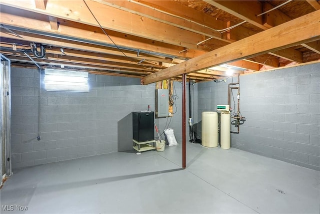 3690 Dornoch Dr, Wooster, OH 44691 - below grade area with electric panel and a water softener