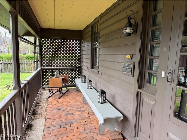 199 E 3rd St, Zoar, OH 44697 - view of covered porch