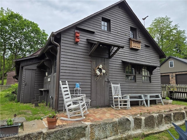 199 E 3rd St, Zoar, OH 44697 - view of back of property