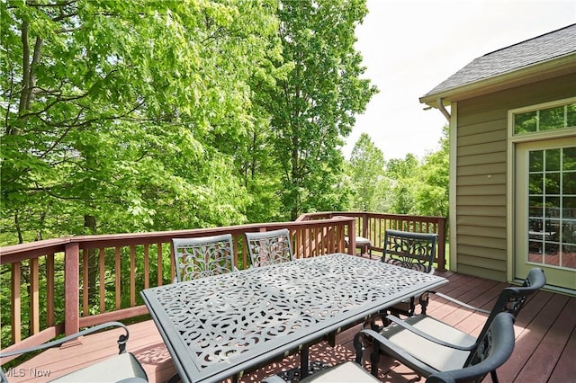 3563 Saint Andrews Ln, Richfield, OH 44286 - deck with outdoor dining area