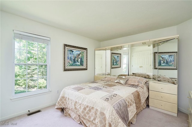 3563 Saint Andrews Ln, Richfield, OH 44286 - bedroom with light carpet, multiple windows, and baseboards