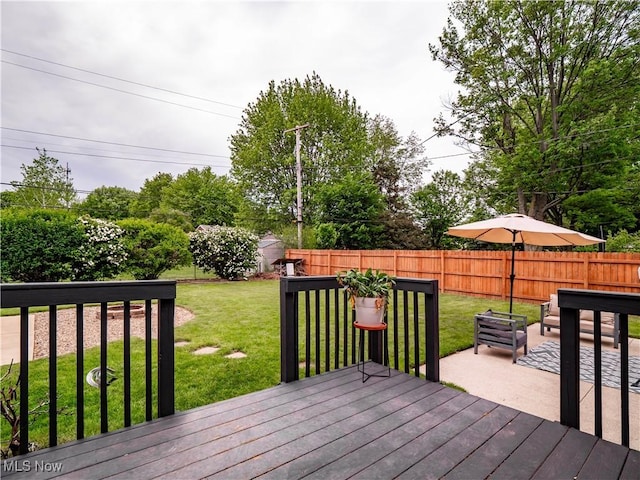 4482 Ranchview Ave, North Olmsted, OH 44070 - view of deck