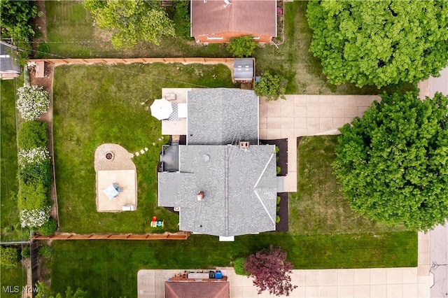 4482 Ranchview Ave, North Olmsted, OH 44070 - bird's eye view