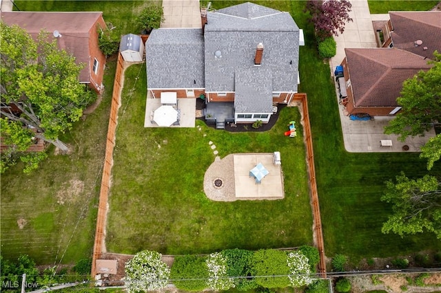 4482 Ranchview Ave, North Olmsted, OH 44070 - view from above of property