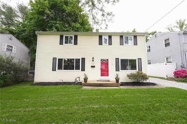 1087 Madrid Dr, Akron, OH 44313 - view of colonial-style house