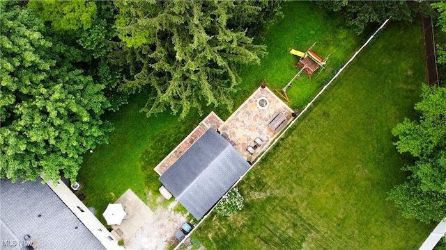 1087 Madrid Dr, Akron, OH 44313 - bird's eye view