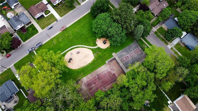1087 Madrid Dr, Akron, OH 44313 - aerial view
