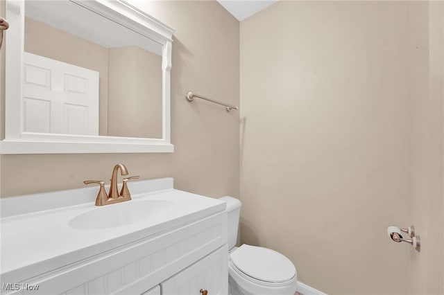 3527 Perry Ct, Lorain, OH 44053 - half bath featuring vanity and toilet