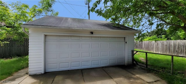 4321 W 181st St, Cleveland, OH 44135 - view of detached garage