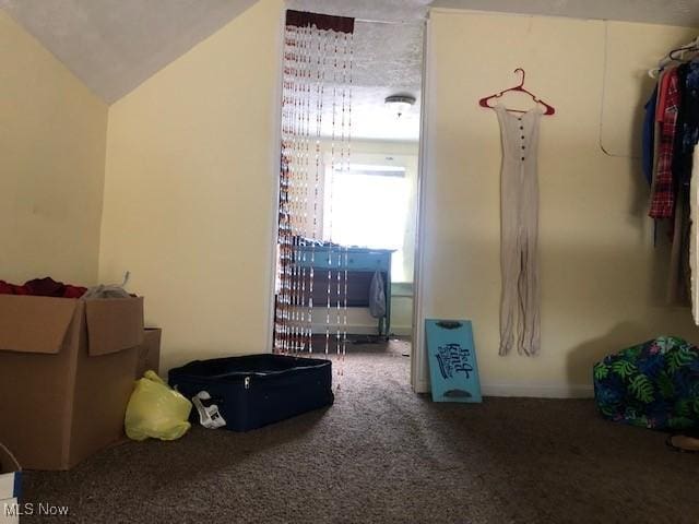 1817 Penn Pl NE, Canton, OH 44704 - hall featuring carpet floors and vaulted ceiling