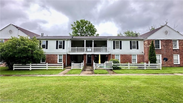 24 Washington Sq, Euclid, OH 44143 - multi unit property featuring brick siding and a balcony