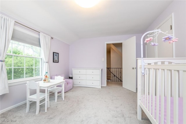 23935 Duffield Rd, Shaker Heights, OH 44122 - carpeted bedroom with vaulted ceiling