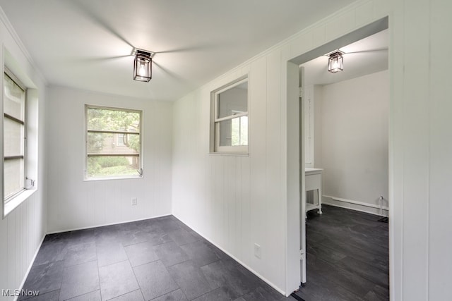 235 Elm St, Oberlin, OH 44074 - empty room with baseboards and crown molding