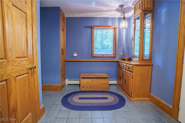 875 N Medina Line Rd, Akron, OH 44333 - bathroom with baseboards and a baseboard heating unit