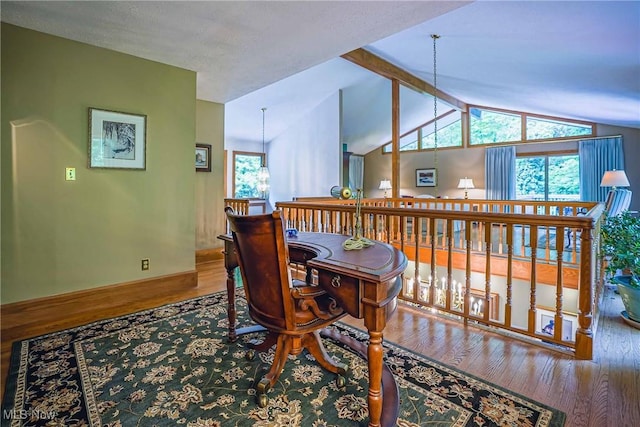 875 N Medina Line Rd, Akron, OH 44333 - dining room featuring wood finished floors and baseboards
