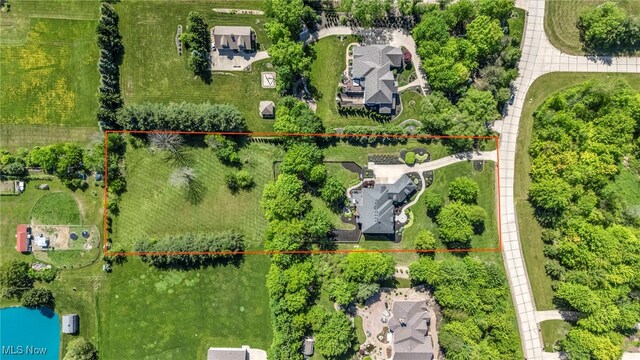 2344 Country Brook Dr, Hinckley, OH 44233 - aerial view of property's location featuring property parcel outlined
