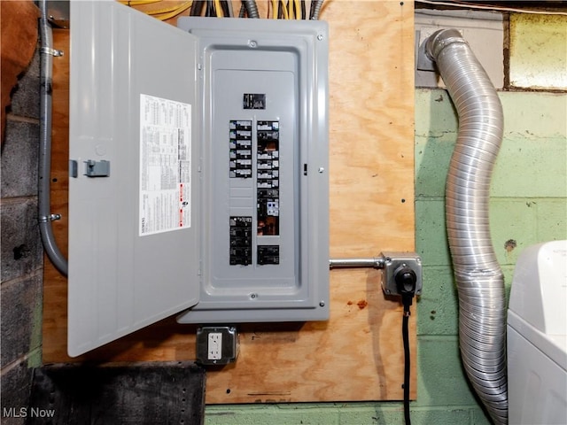 12209 Tinkers Creek Rd, Valley View, OH 44125 - utility room with electric panel