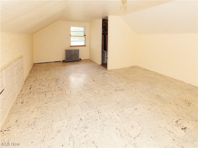 12209 Tinkers Creek Rd, Valley View, OH 44125 - additional living space with radiator and lofted ceiling