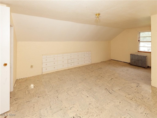12209 Tinkers Creek Rd, Valley View, OH 44125 - bonus room featuring radiator and lofted ceiling