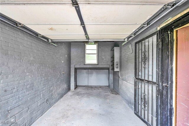 10234 Park Heights Rd, Cleveland, OH 44104 - view of garage