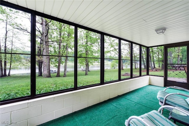 32094 Woodale Dr, Hanoverton, OH 44423 - view of unfurnished sunroom