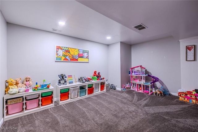 443 S Hametown Rd, Copley, OH 44321 - playroom featuring carpet, baseboards, and recessed lighting