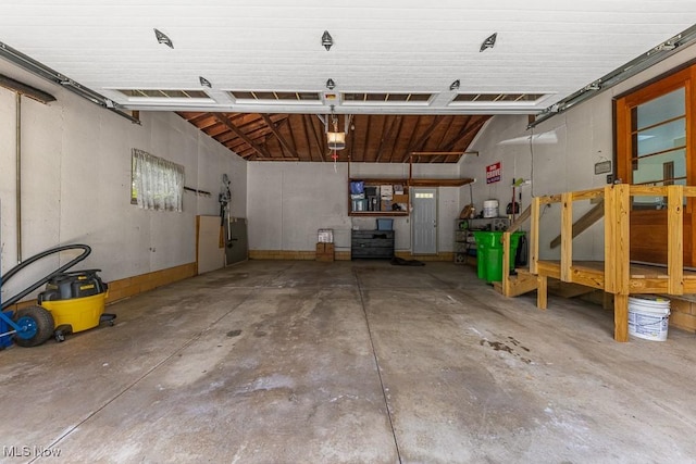 1033 Briarcliff Ave, Alliance, OH 44601 - garage featuring a garage door opener