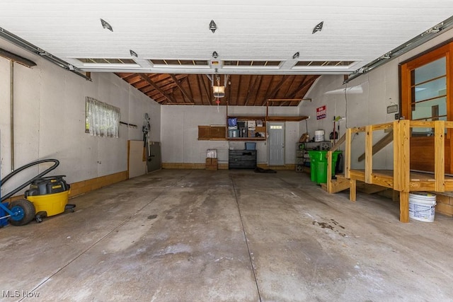 1033 Briarcliff Ave, Alliance, OH 44601 - garage featuring a garage door opener