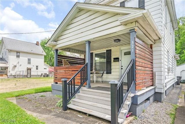 321 Cornell Ave, Youngstown, OH 44507 - entrance to property featuring covered porch
