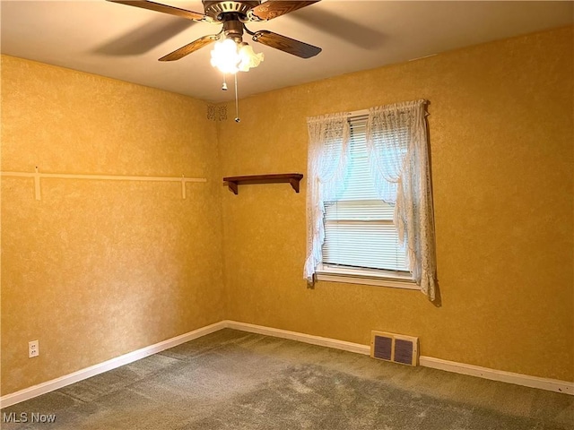 29000 Norman Ave, Wickliffe, OH 44092 - unfurnished room with carpet floors and a ceiling fan