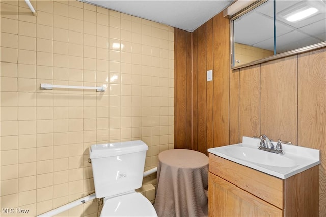 68951 Pine Terrace Rd, Bridgeport, OH 43912 - bathroom with toilet and vanity