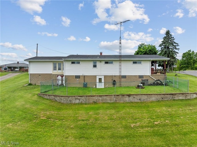 68951 Pine Terrace Rd, Bridgeport, OH 43912 - view of rear view of property