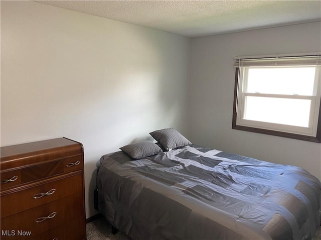 2733 W 37th St, Lorain, OH 44053 - carpeted bedroom with a textured ceiling