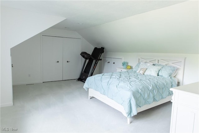 30907 Arlington Cir, Bay Village, OH 44140 - carpeted bedroom with lofted ceiling
