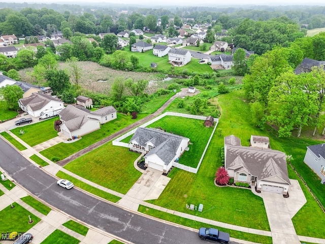2042 Summer Evening Dr, Canal Fulton, OH 44614 - aerial perspective of suburban area