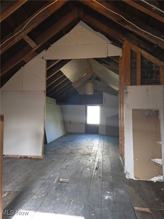 1119 W 11th St, Lorain, OH 44052 - view of unfinished attic