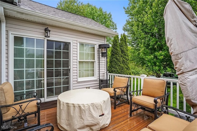 8550 Ivy Hill Dr Unit 16, Poland, OH 44514 - view of deck