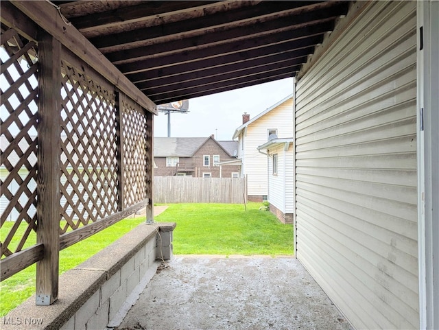 925 Camden Ave SW, Canton, OH 44706 - view of yard with a patio