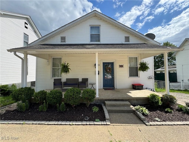 208 Walton Ave, Barnesville, OH 43713 - view of front facade with covered porch