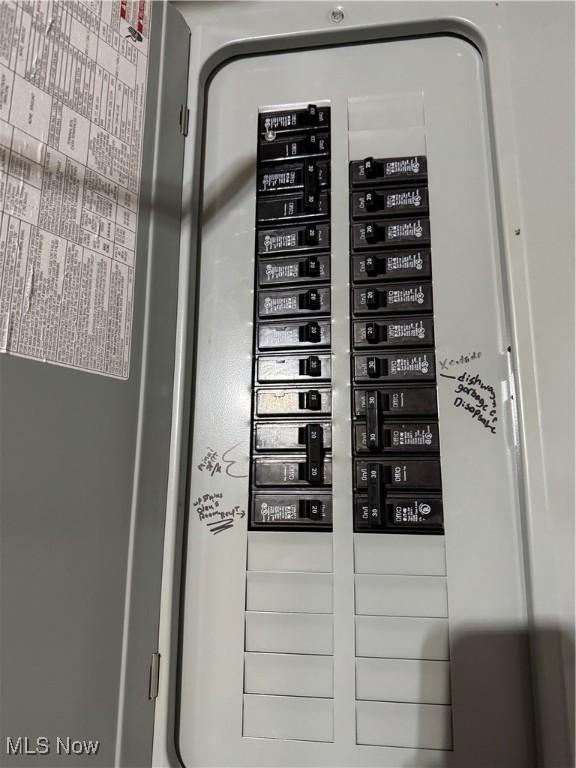 208 Walton Ave, Barnesville, OH 43713 - utility room with electric panel