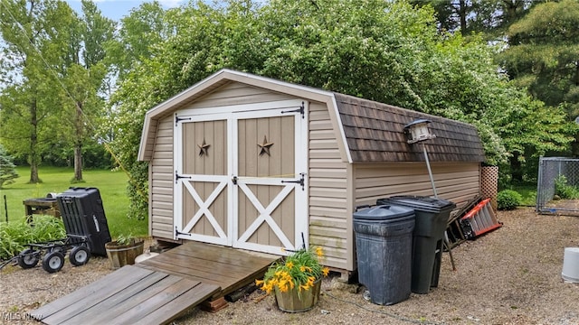 4948 State Route 61, Mount Gilead, OH 43338 - view of shed with view of wooded area