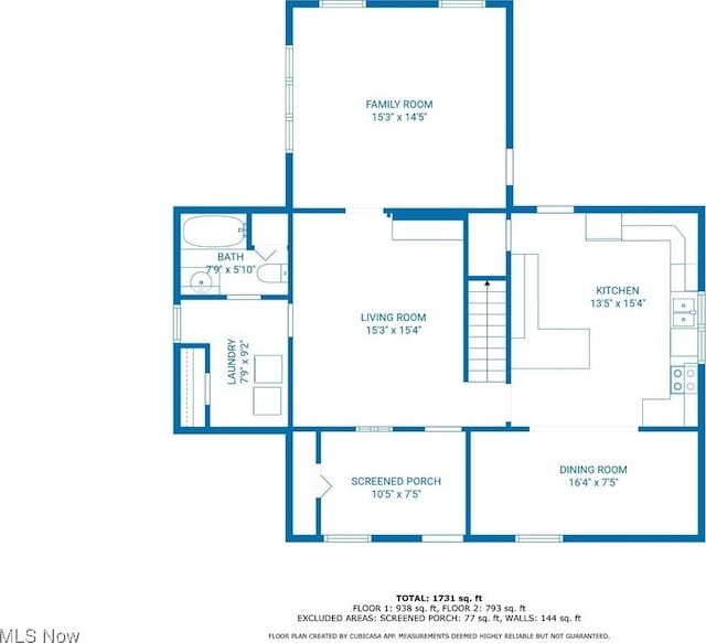 14201 Kauffman Ave, Sterling, OH 44276 - home floor plan