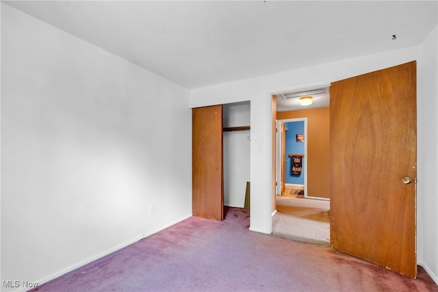 6221 Brighton Dr, North Olmsted, OH 44070 - unfurnished bedroom featuring carpet, baseboards, and a closet