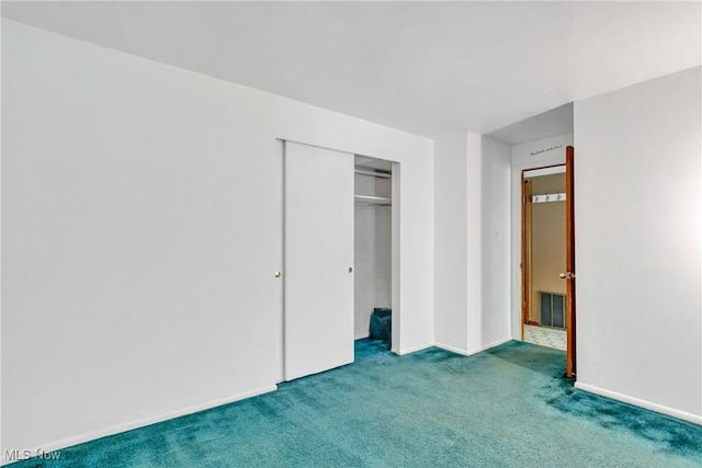 6221 Brighton Dr, North Olmsted, OH 44070 - unfurnished bedroom featuring carpet, baseboards, and a closet